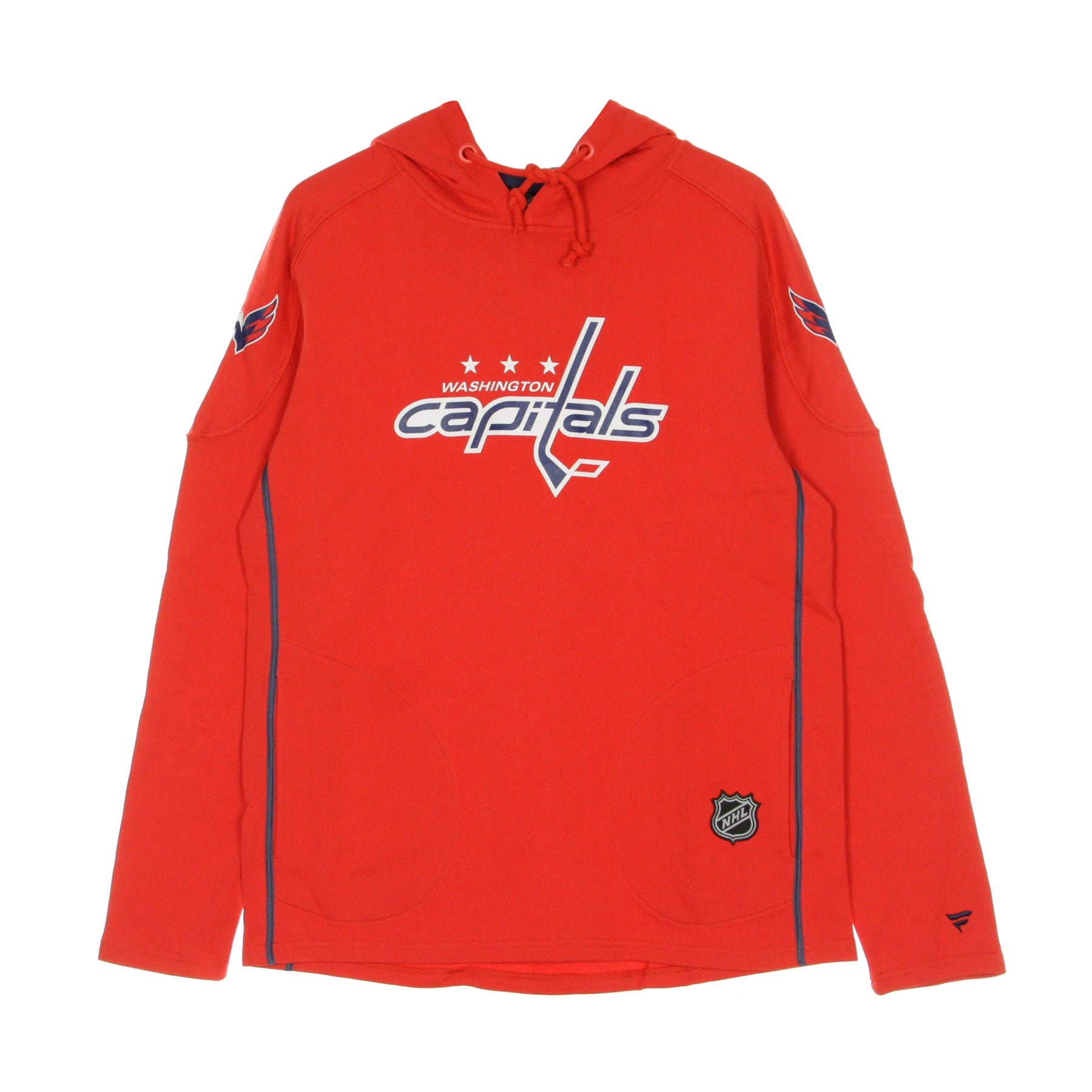 Fanatics Branded, Felpa Leggera Cappuccio Uomo Nhl Franchise Overhead Hoodie Wascap, Original Team Colors