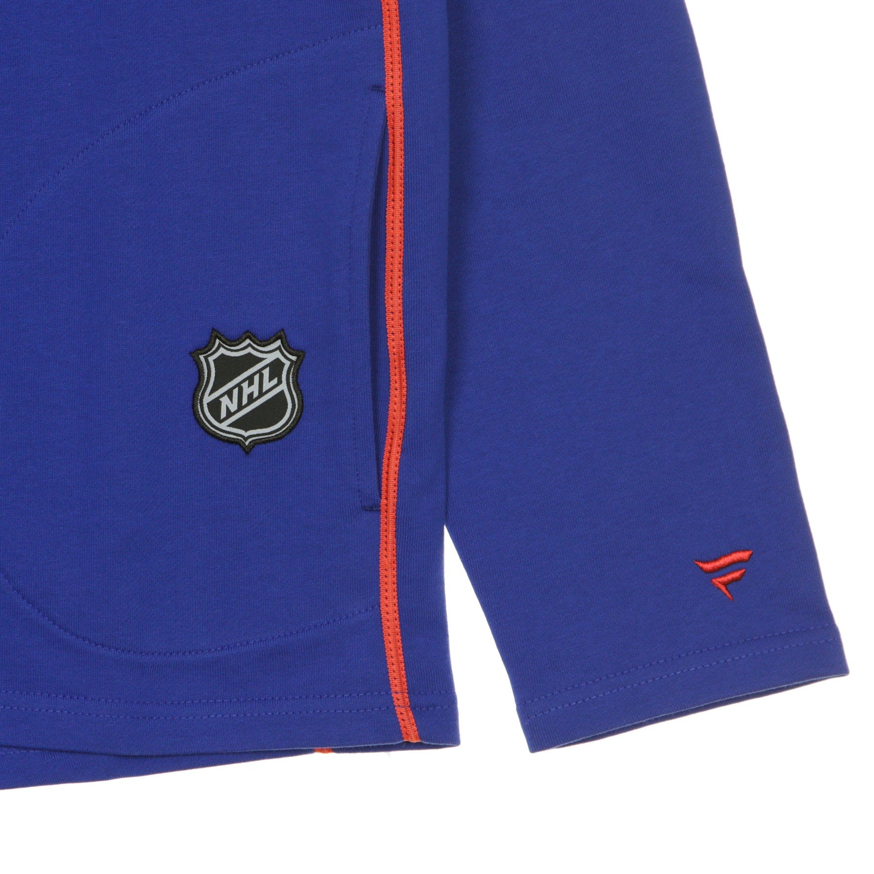 Fanatics Branded, Felpa Leggera Cappuccio Uomo Nhl Franchise Overhead Hoodie Neyran, 