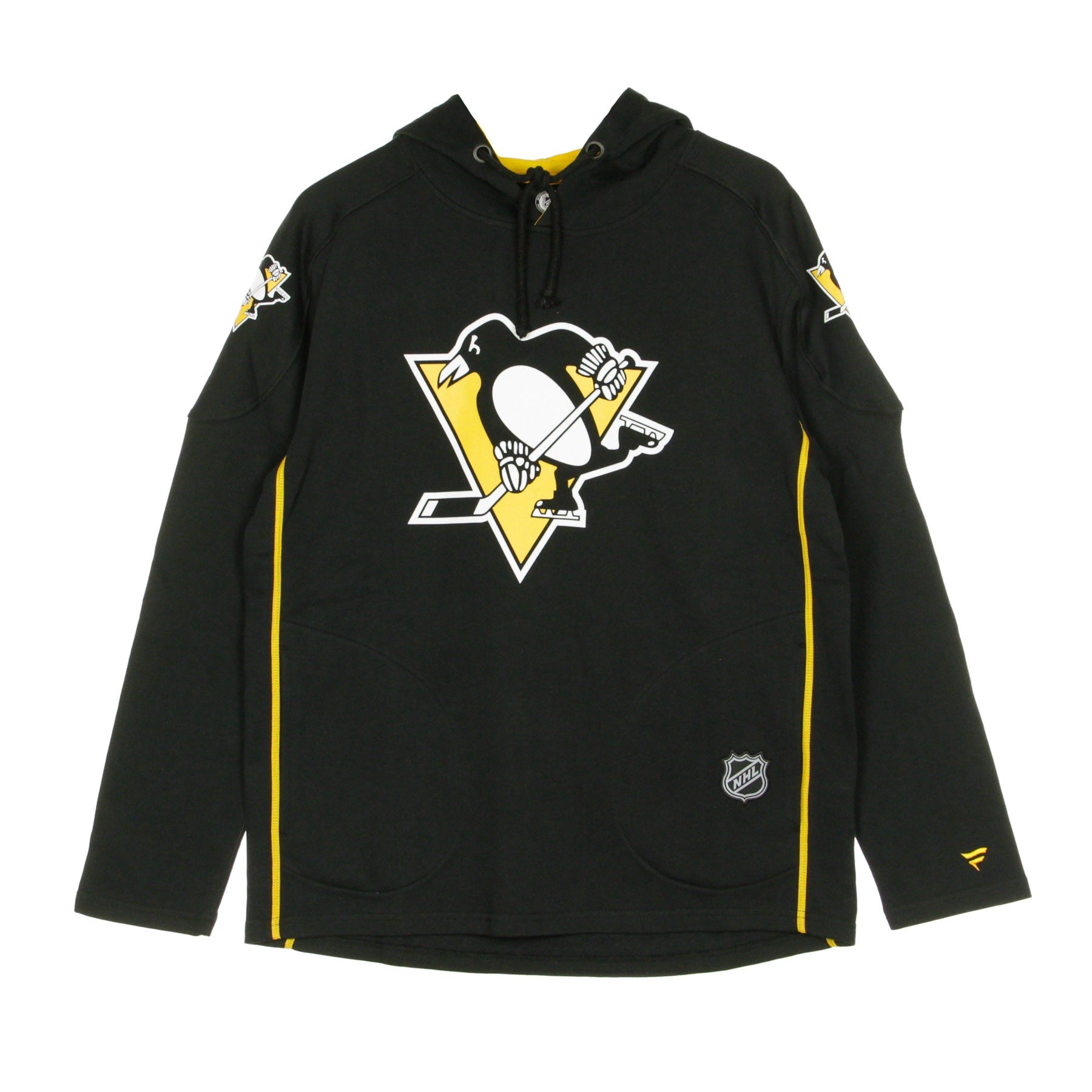 Fanatics Branded, Felpa Leggera Cappuccio Uomo Nhl Franchise Overhead Hoodie Pitpen, Original Team Colors