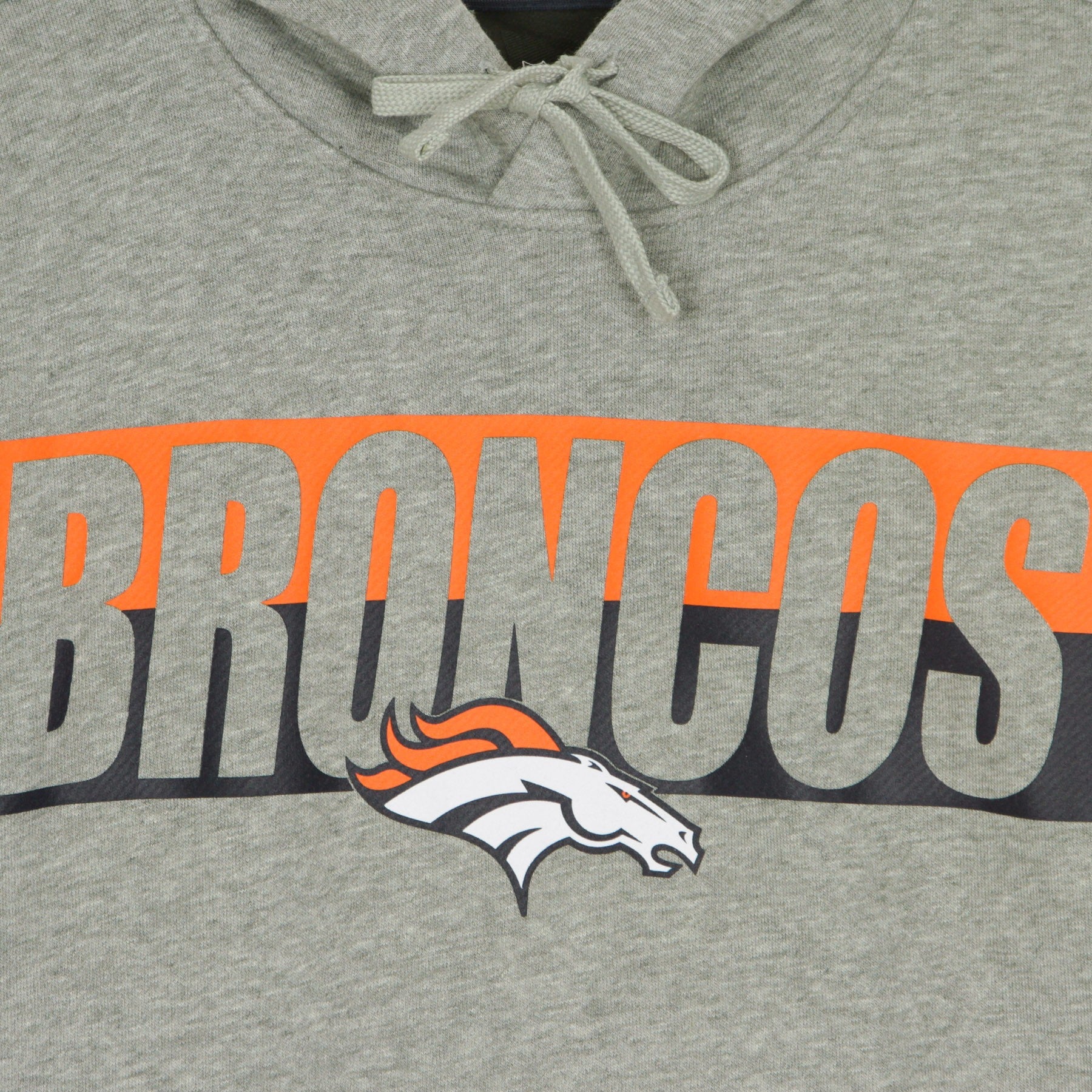 Nike Nfl, Felpa Leggera Cappuccio Uomo Nfl Wordmark Long Sleeve Heritage Hoodie Denbro, 