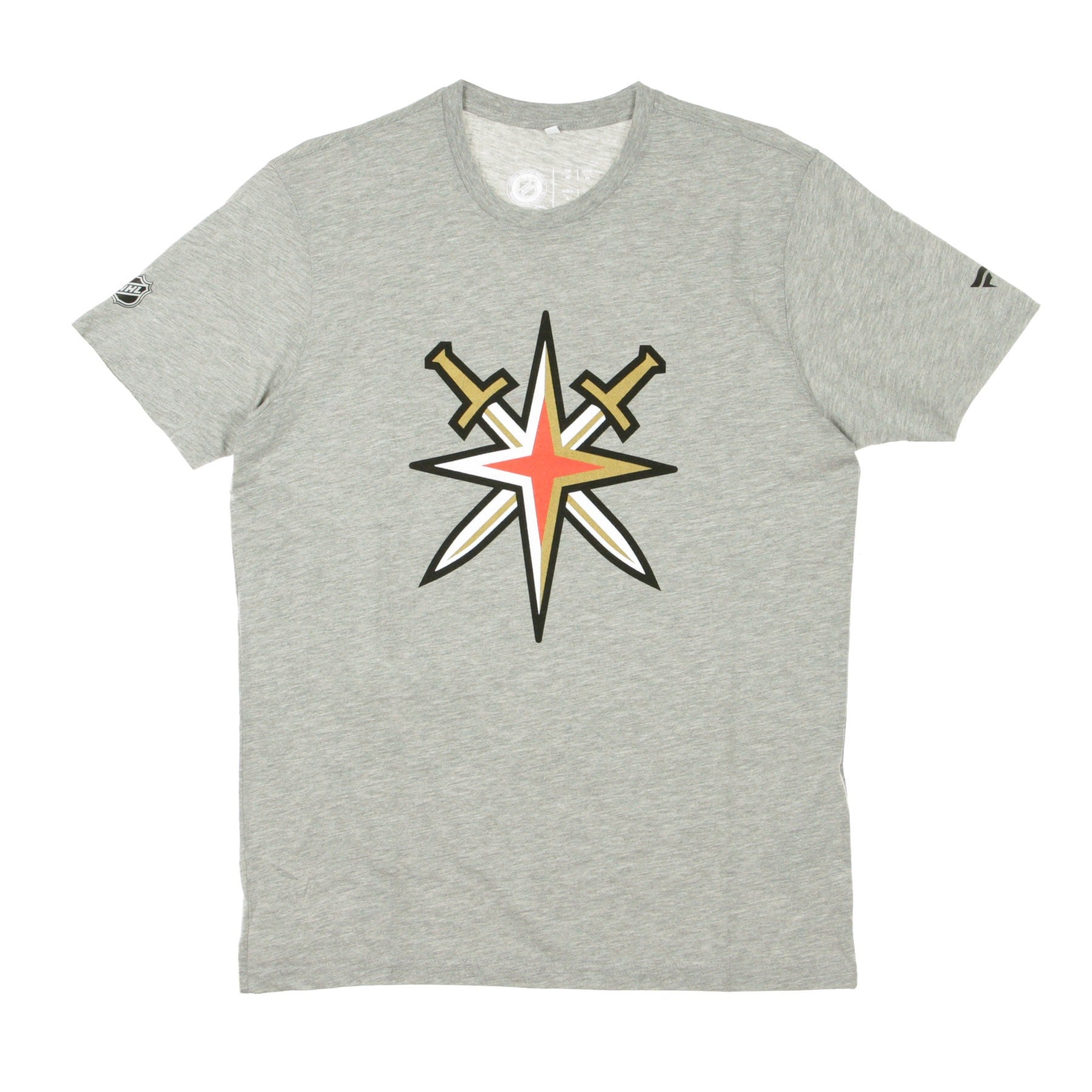 Fanatics Branded, Maglietta Uomo Nhl Iconic Secondary Colour Logo Graphic T-shirt Vegkni, Original Team Colors