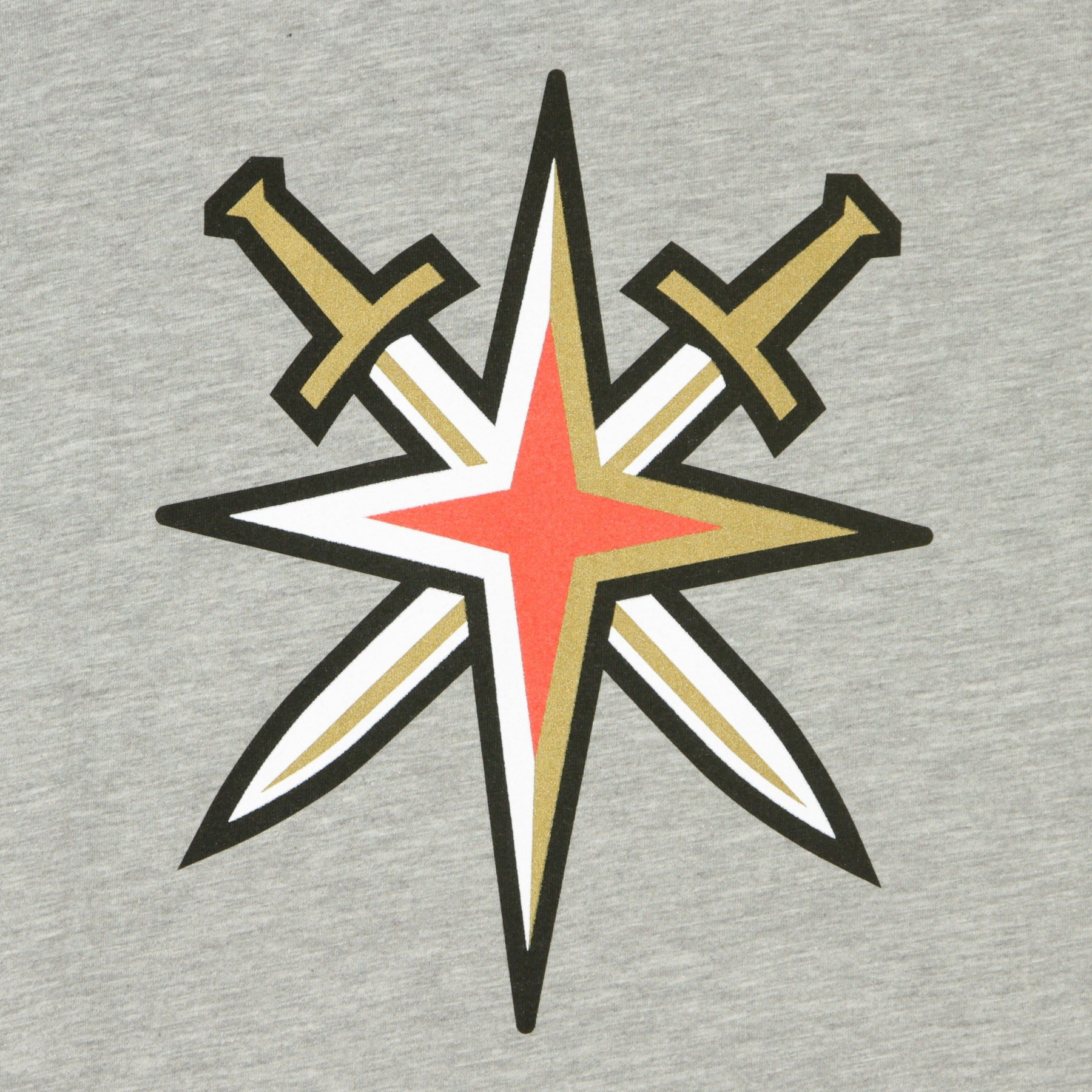 Fanatics Branded, Maglietta Uomo Nhl Iconic Secondary Colour Logo Graphic T-shirt Vegkni, 