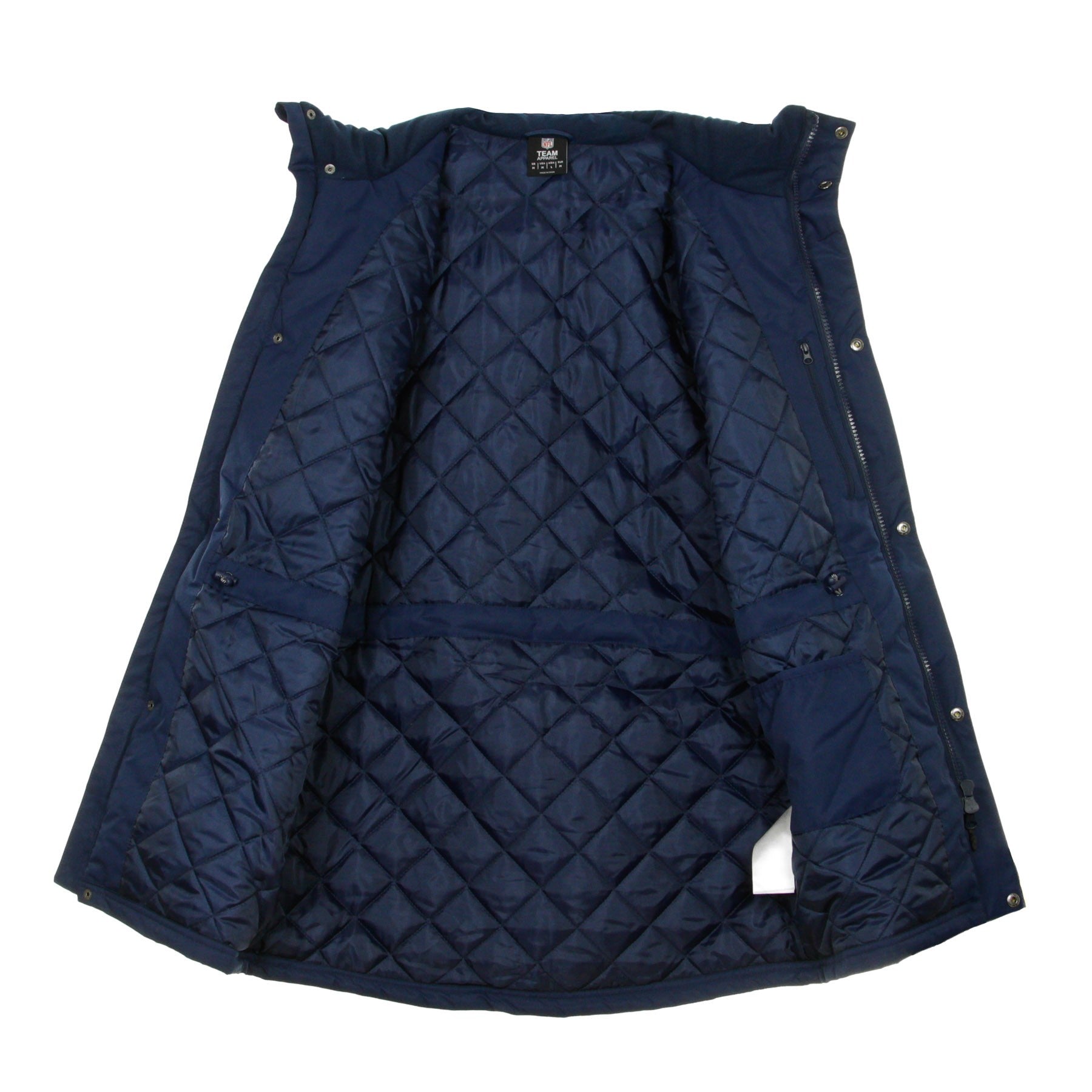 Nike Nfl, Giaccone Lungo Uomo Iconic Bacxk To Basics Heavyweight Jacket Neepat, Original Team Colors