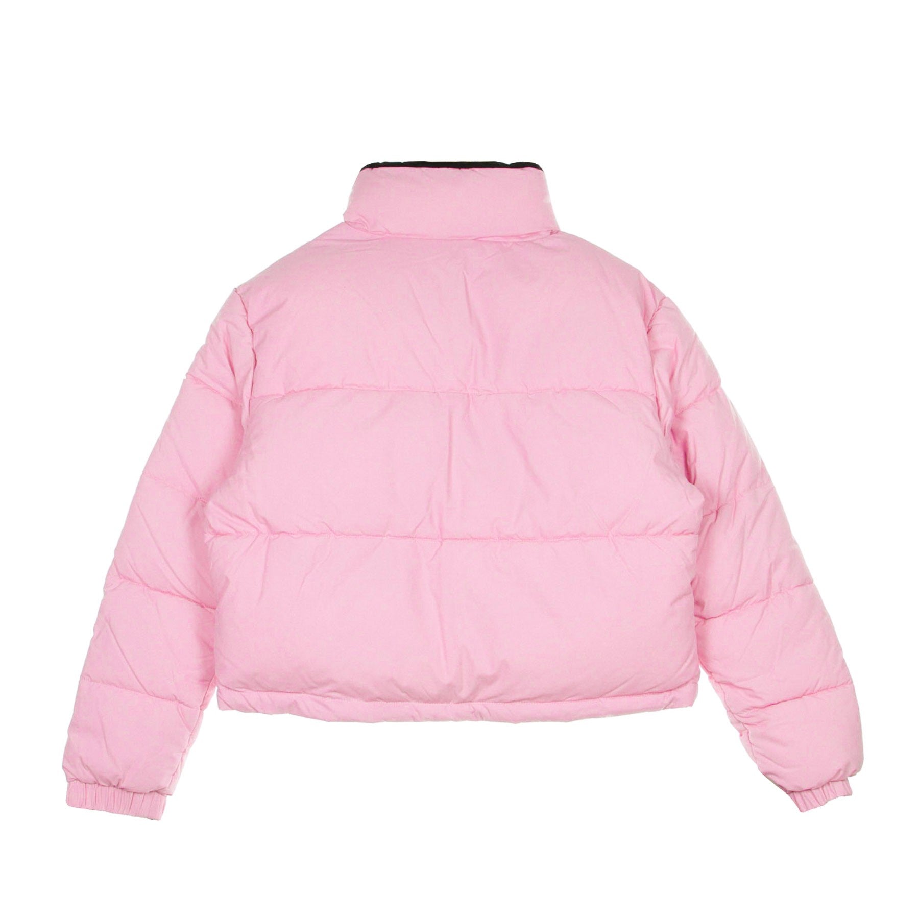 Piumino Corto Donna Retro Reverse Short Puffer Jacket Pink