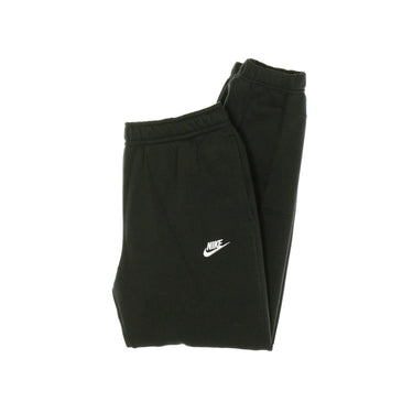 Nike, Pantalone Tuta Felpato Uomo Sportswear Club Fleece, Black/black/white