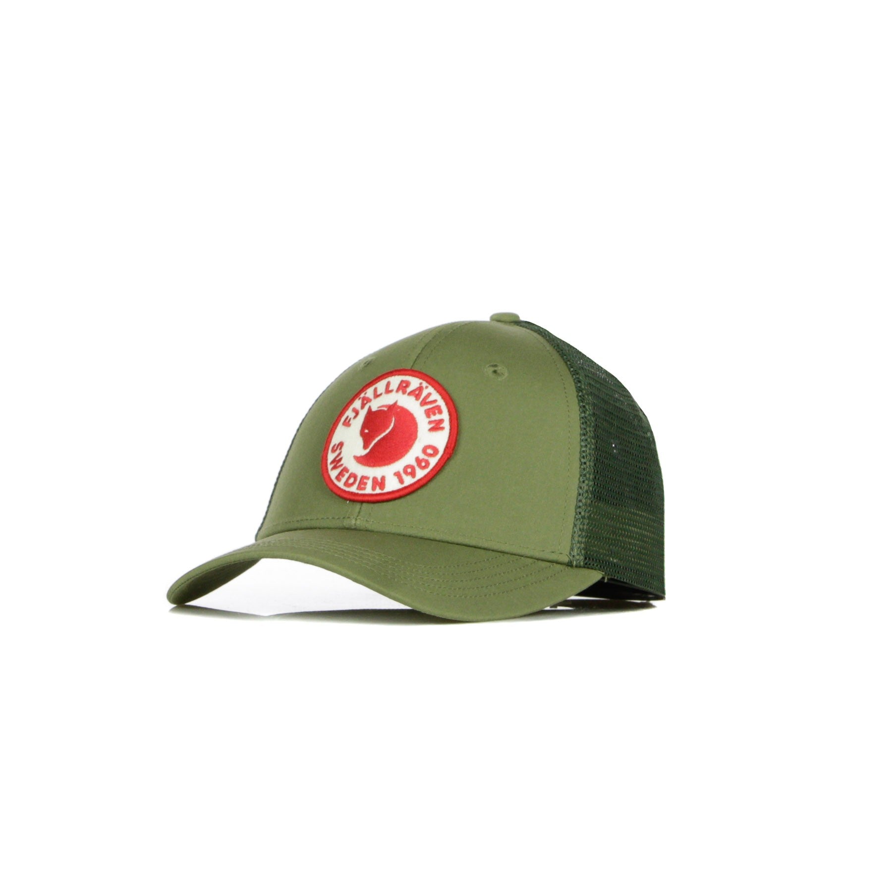 Curved Visor Cap for Men with Langtradarkeps Green Logo