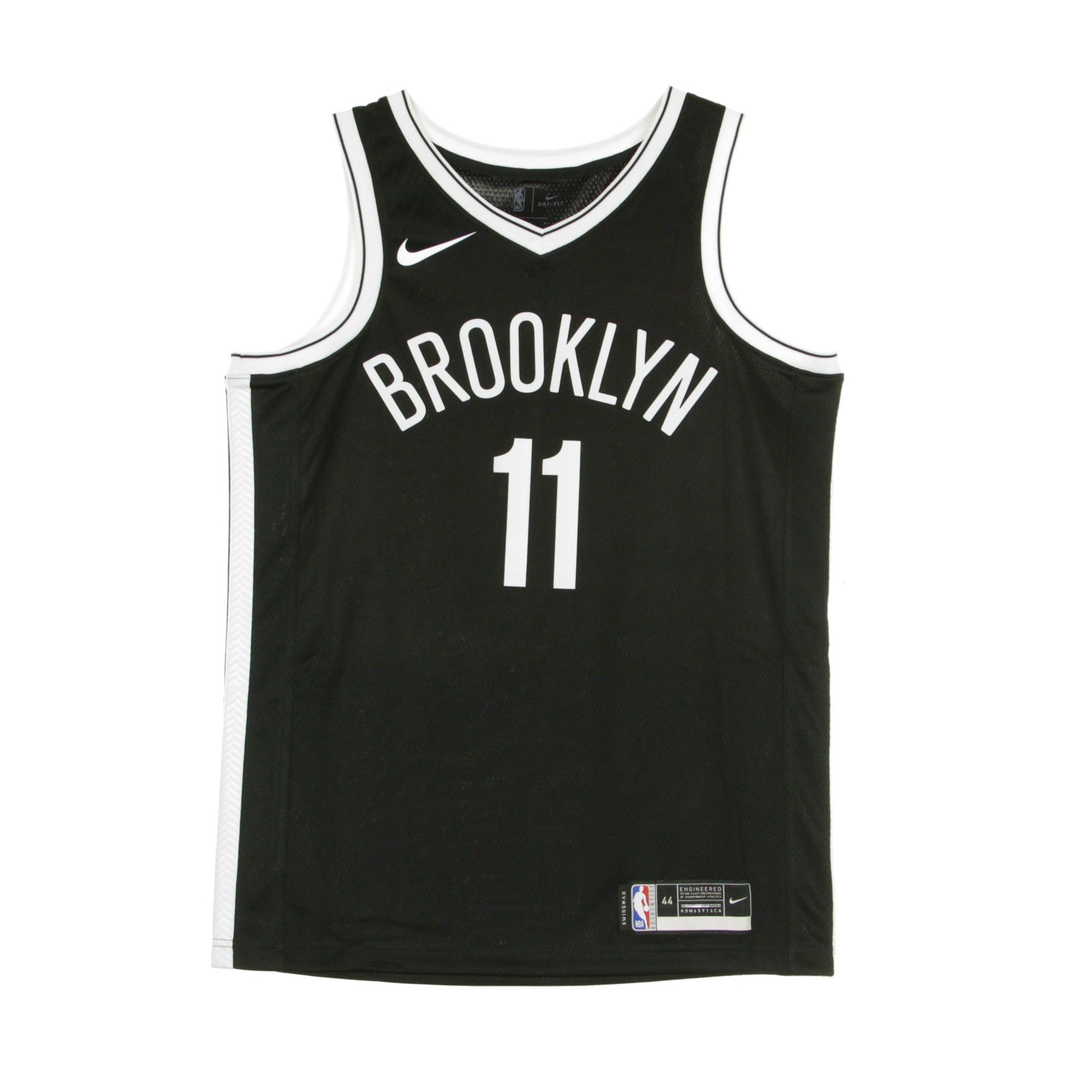 Nike Nba, Canotta Basket Uomo Nba Swingman Jersey Icon Edition 2020 No 11 Kyrie Irving Bronet, Black