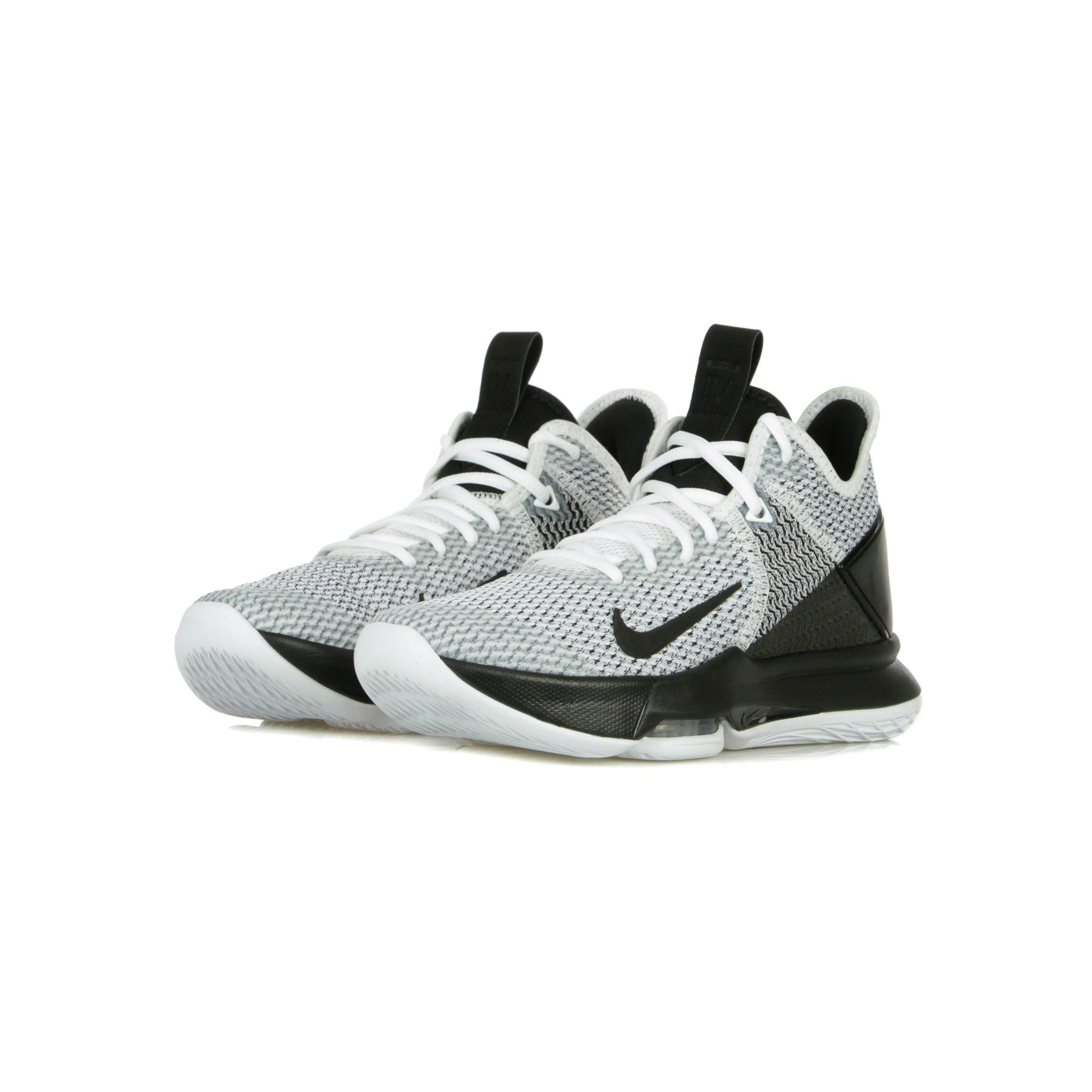 Basket Men's Basket LeBron Témoin IV blanc / noir / blanc