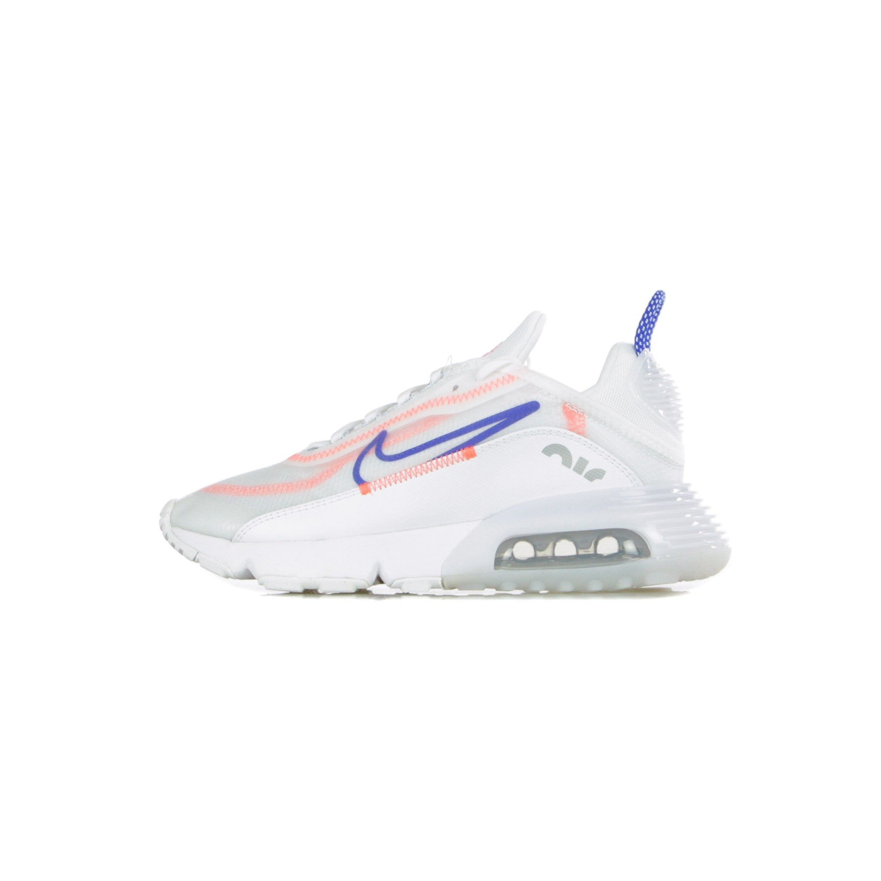 Nike, Scarpa Bassa Donna W Air Max 2090, White/racer Blue/flash Crimson
