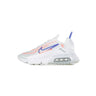Nike, Scarpa Bassa Donna W Air Max 2090, White/racer Blue/flash Crimson