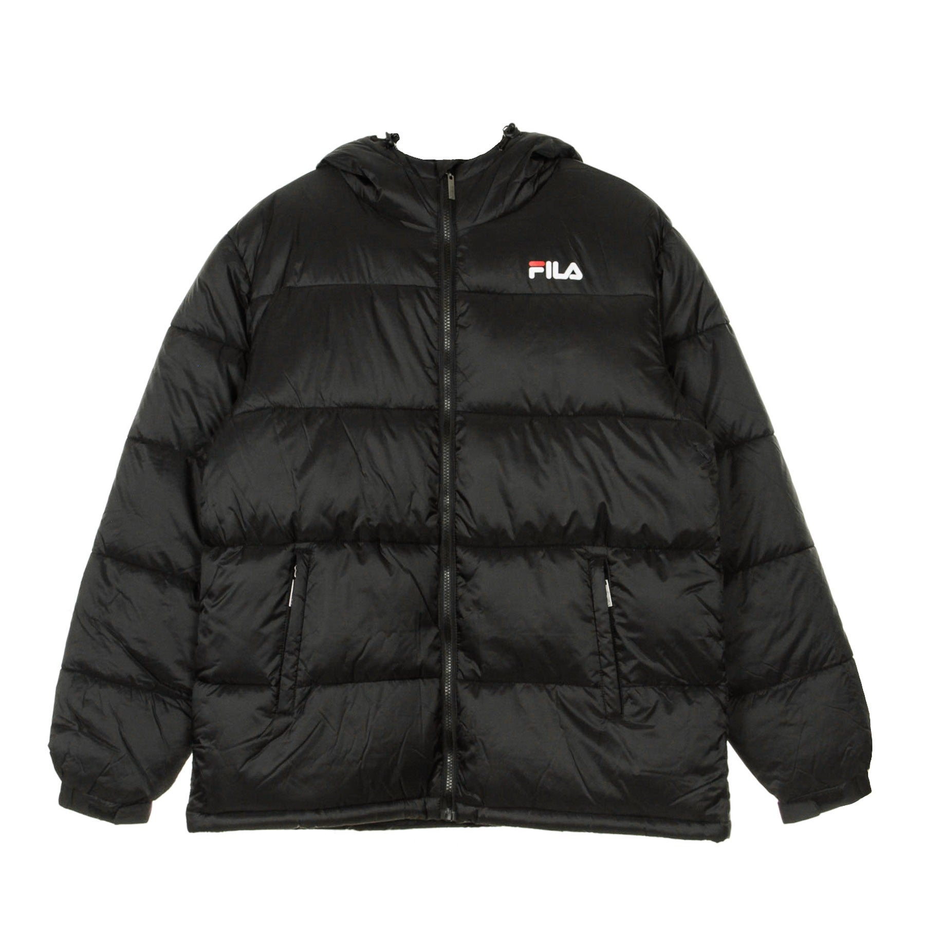 Fila, Piumino Uomo Scooter Puffer Jacket, Black Iris/true Red/bright White