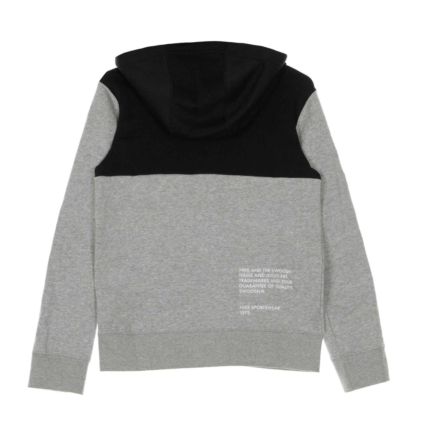 Nike, Felpa Cappuccio Zip Bambino Sportswear Swoosh, 