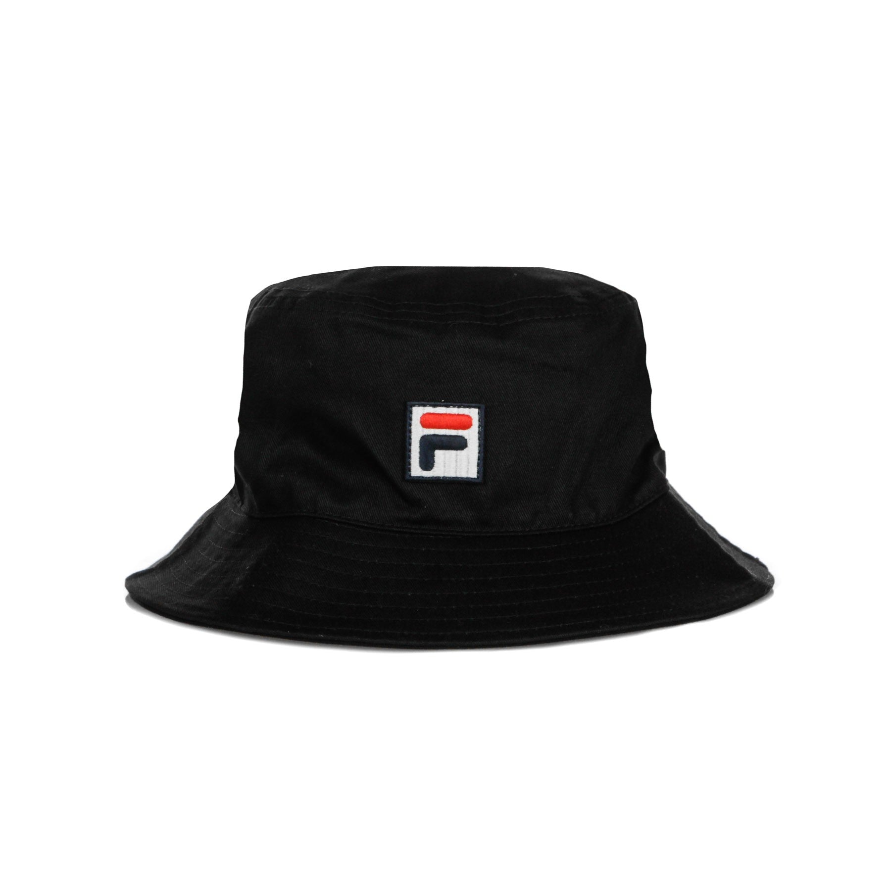 Fila, Cappello Da Pescatore Uomo Bucket Hat Box Logo, Black