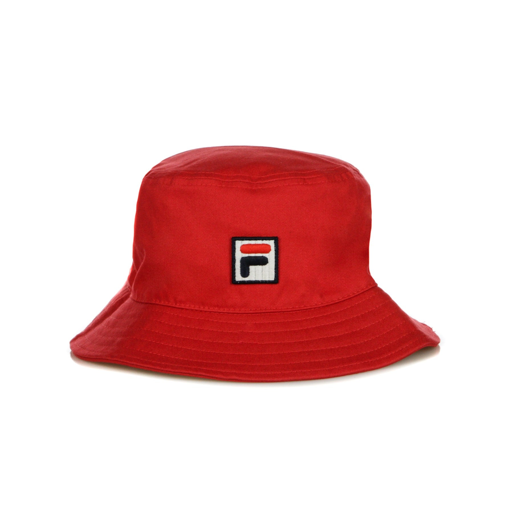 Fila, Cappello Da Pescatore Uomo Bucket Hat Box Logo, True Red