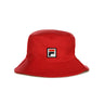 Fila, Cappello Da Pescatore Uomo Bucket Hat Box Logo, True Red