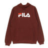 Fila, Felpa Cappuccio Uomo Pure Hoodie Kangaroo, Tawny Port