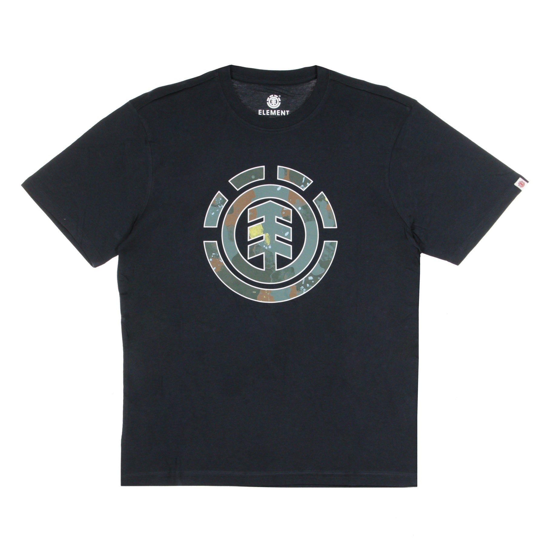 Men's Water Camo Icon Fill T-Shirt Eclipse Navy