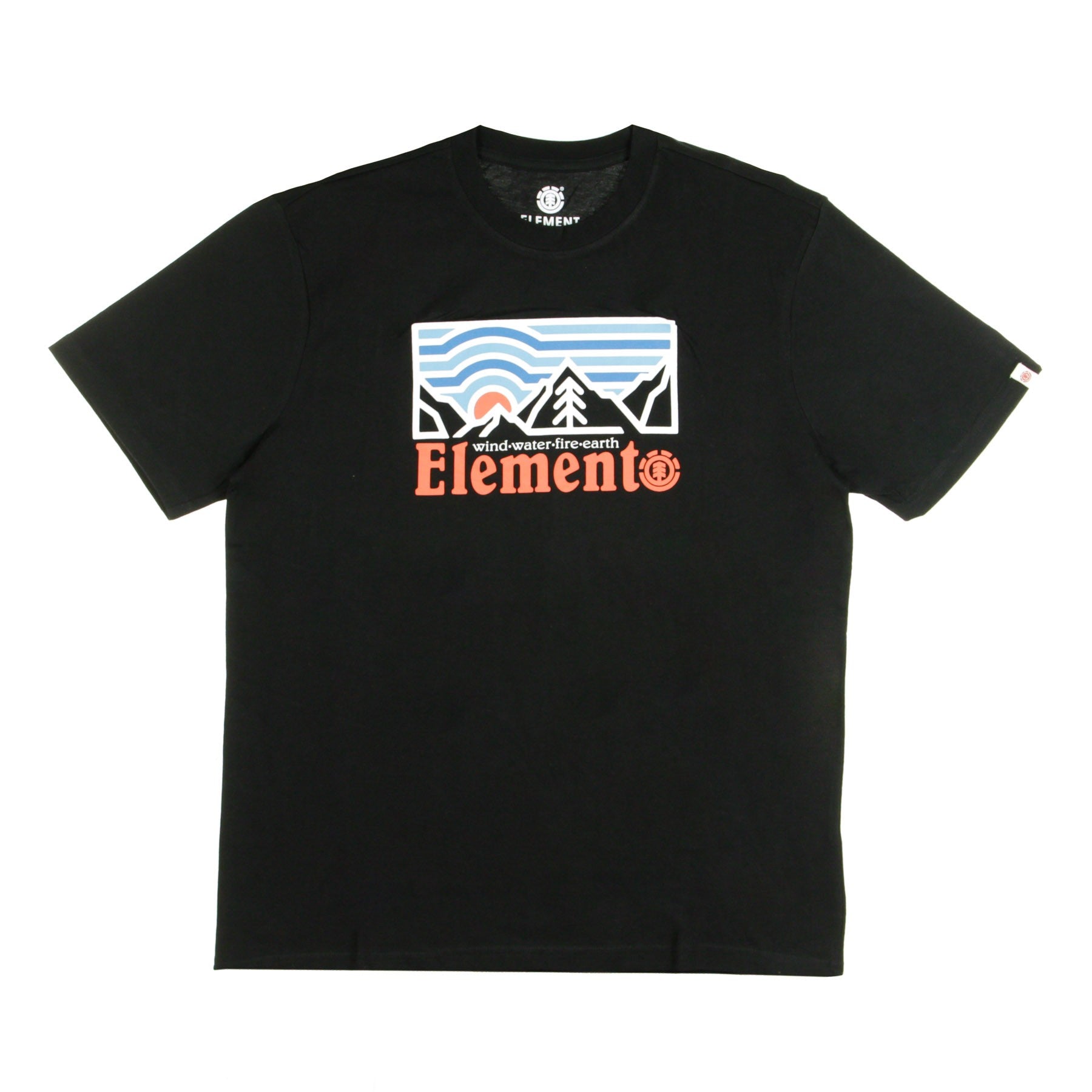 Element, Maglietta Uomo Wander, Flint Black