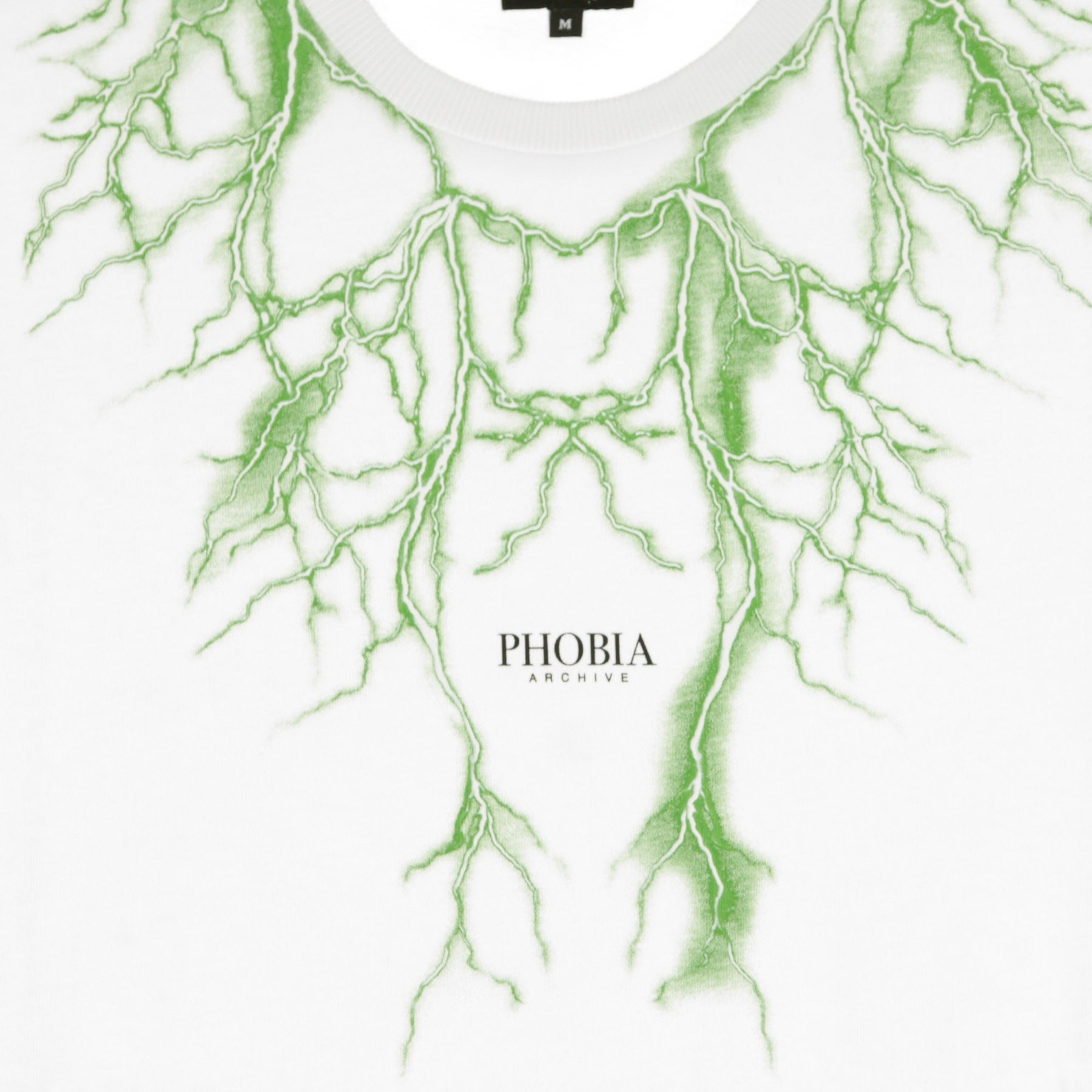 Phobia, Maglietta Uomo Green Lightning, 