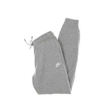 Nike, Pantalone Tuta Felpato Donna Sportswear Essential, Dk Grey Heather/white