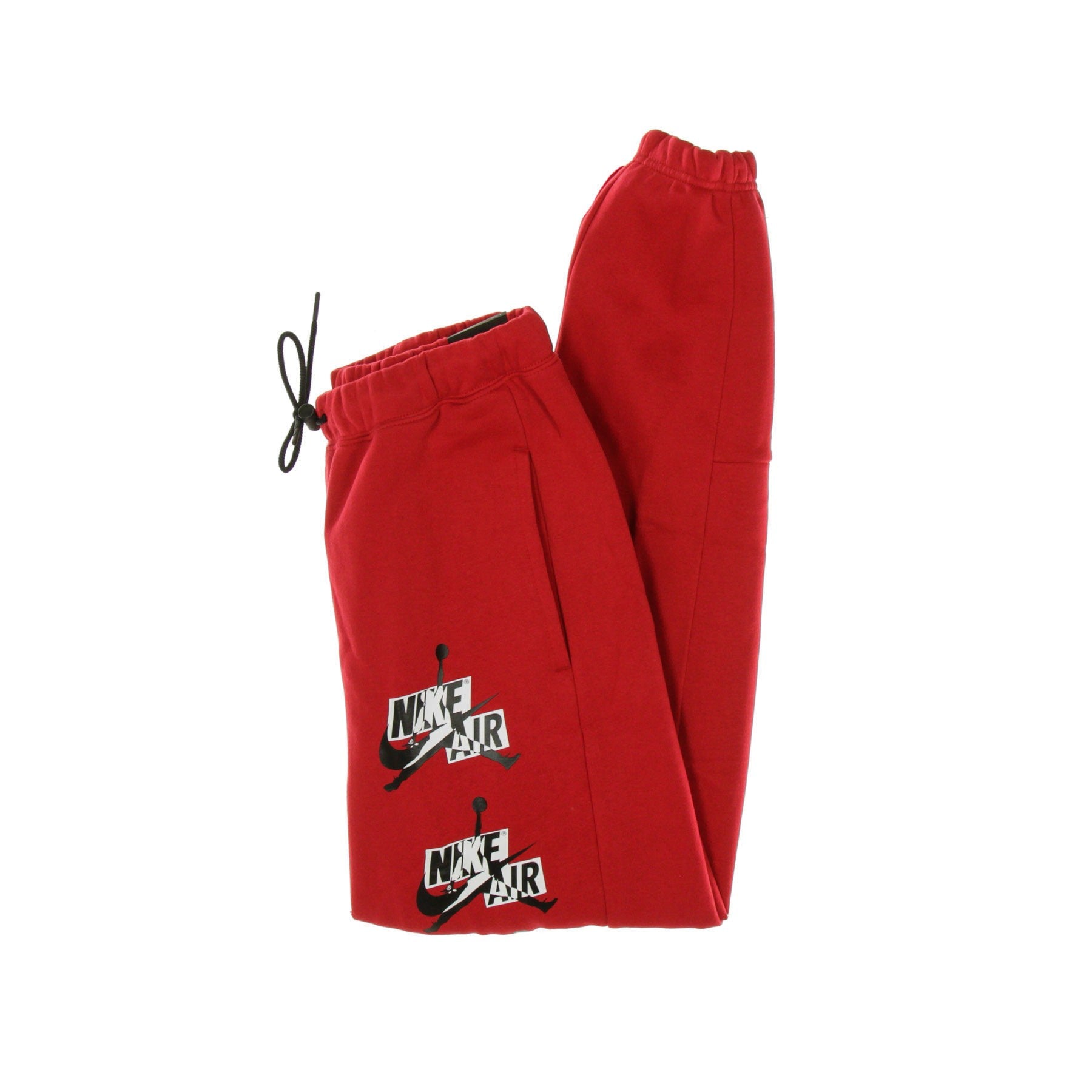 Jordan, Pantalone Tuta Felpato Uomo Jumpman Classics, Gym Red/gym Red