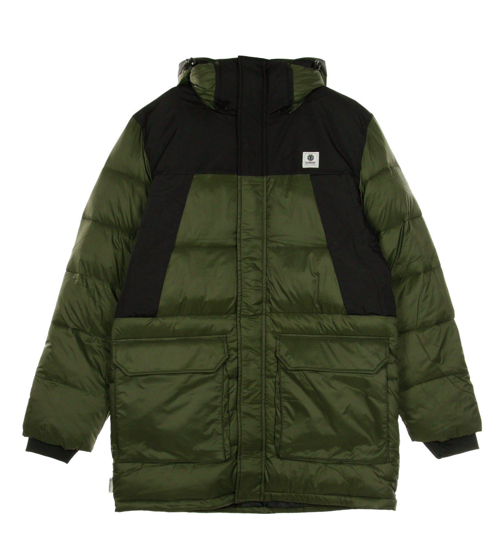 Element, Giaccone Lungo Uomo Polar Parka, Forest Night