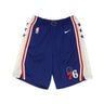 Nike Nba, Pantaloncino Basket Uomo Nba Swingman Short Icon Edition Road 18 Phi76e, Rush Blue/white