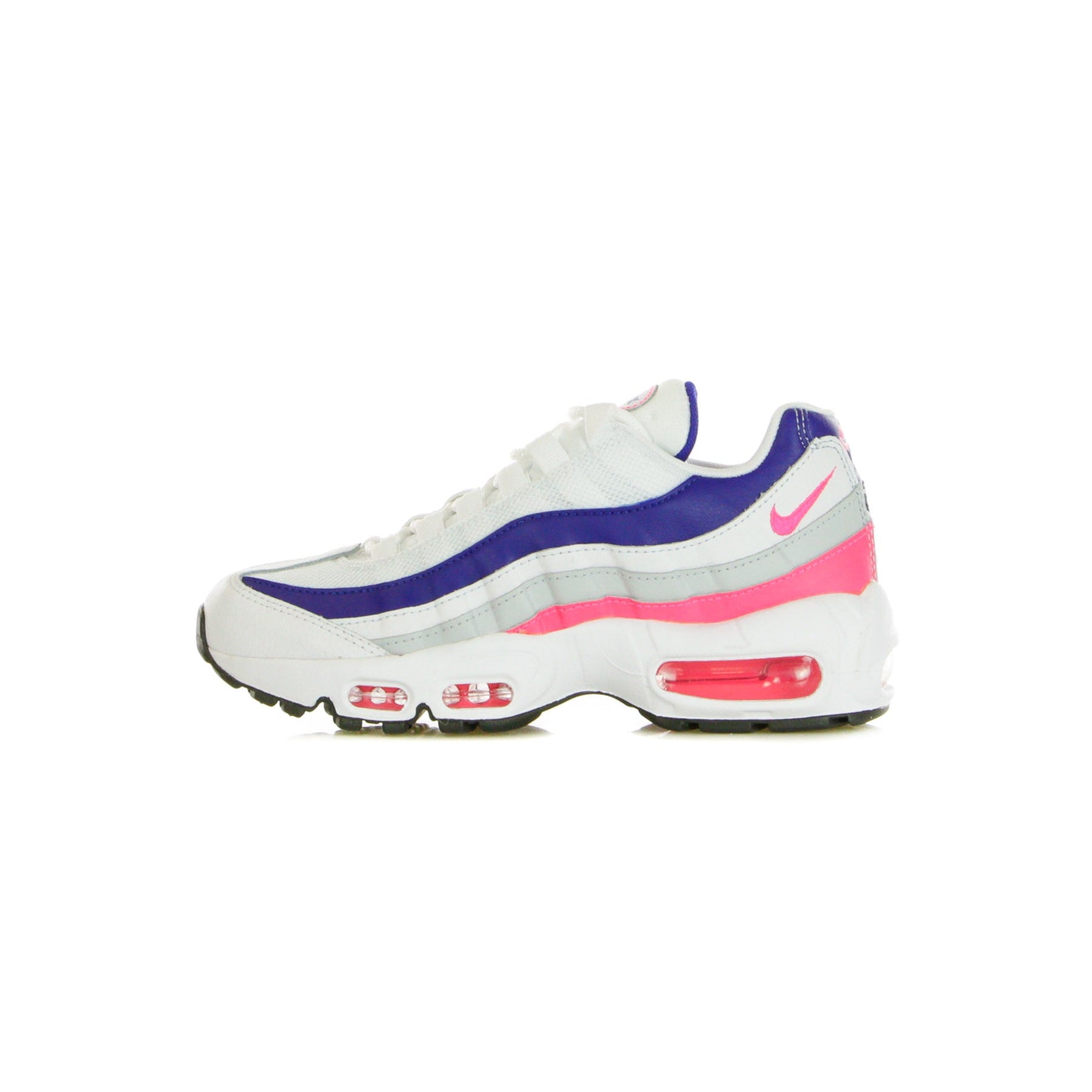 Nike, Scarpa Bassa Donna W Air Max 95, White/hyper Pink/concord/pure Platinum