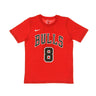 Nike Nba, Maglietta Ragazzo Nba Icon Edition Tee No 8 Zach Lavine Chibul, Original Team Colors