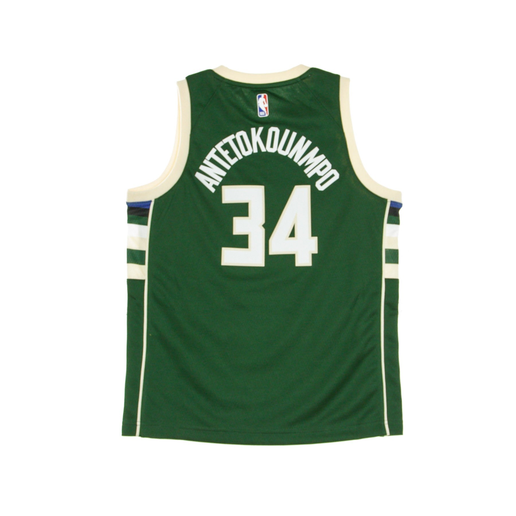 Nike Nba, Canotta Basket Ragazzo Nba Swingman Jersey Icon Edition No 34 Giannis Antetokounmpo Milbuc, 