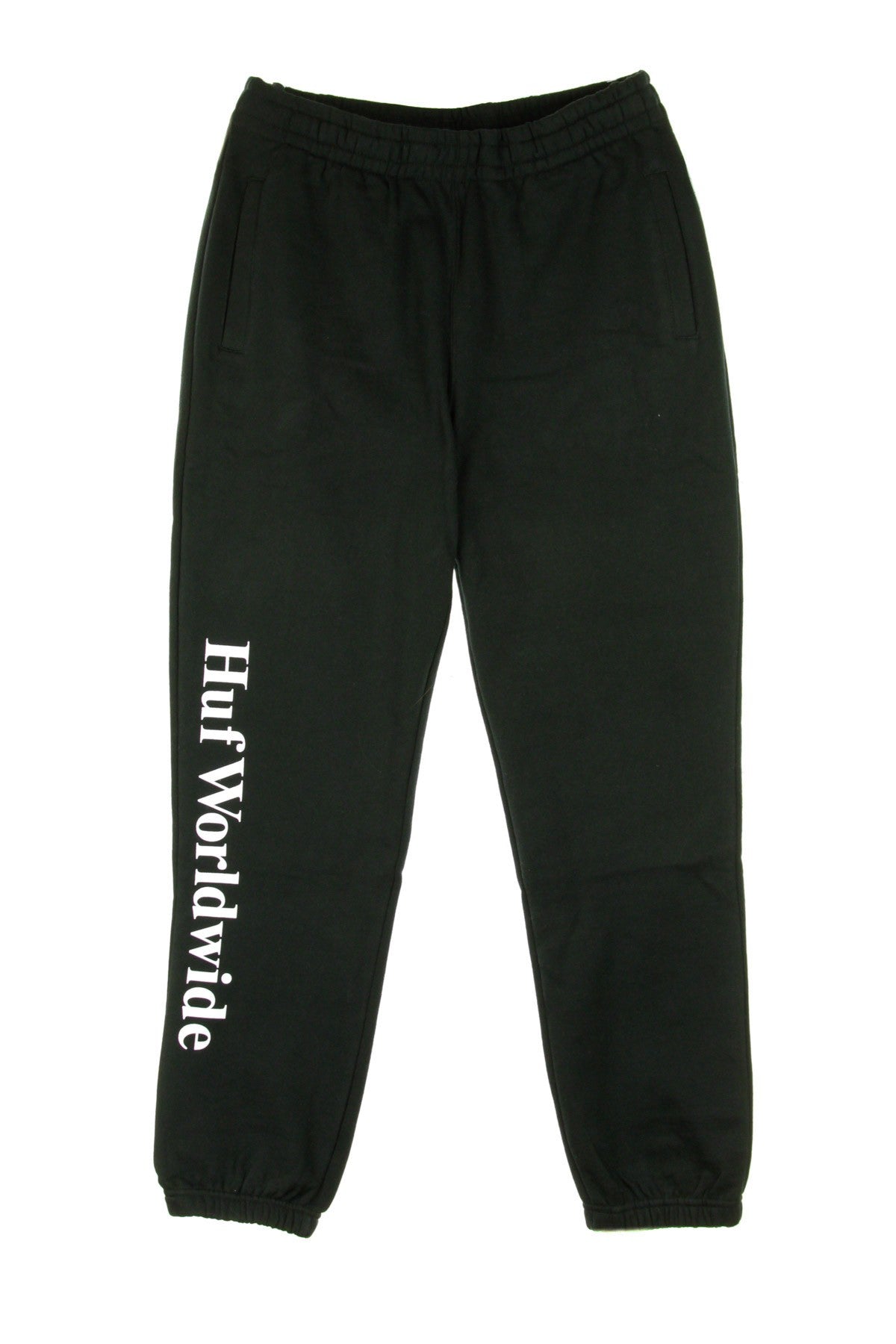Huf, Pantalone Tuta Felpato Uomo Essentials Fleece Pant, 