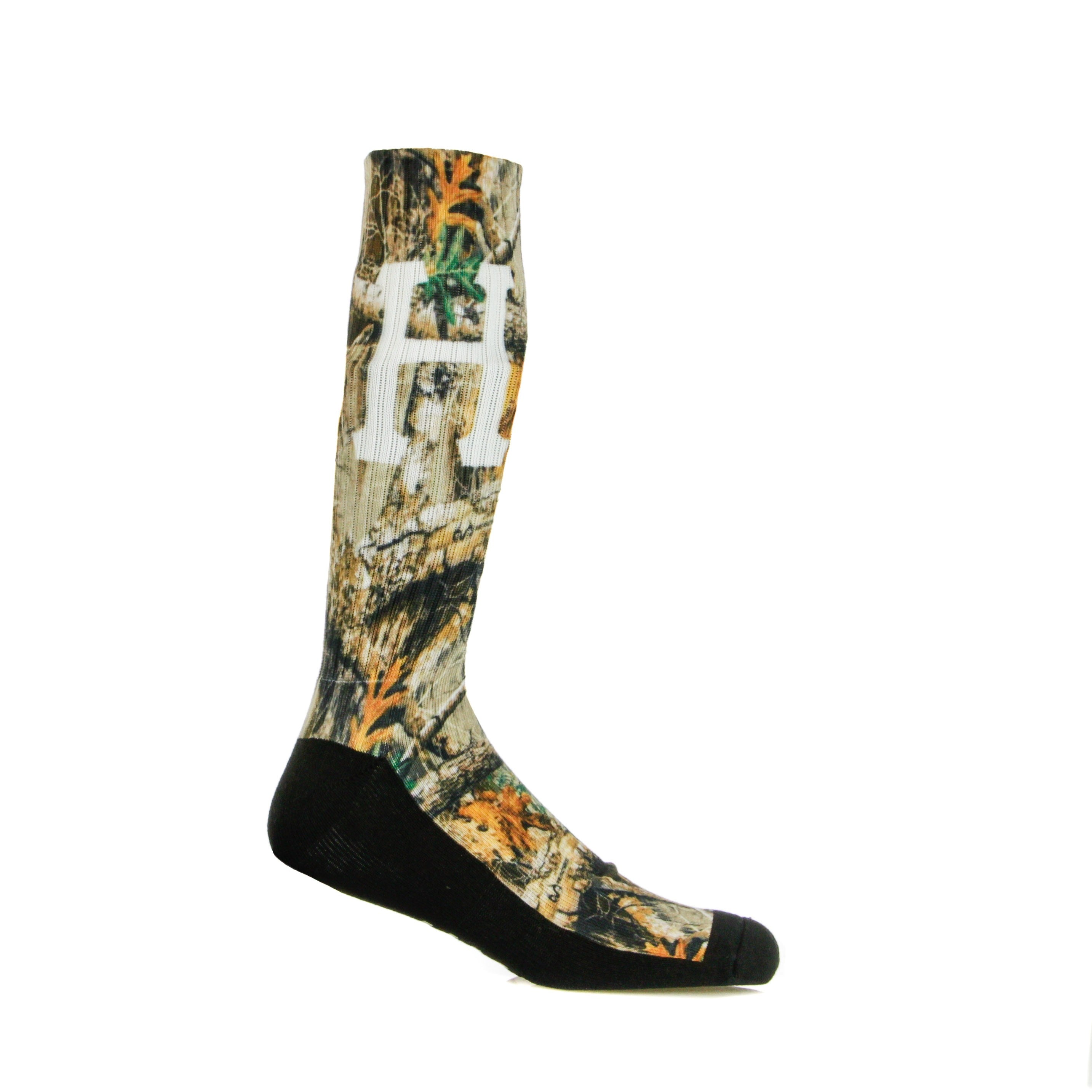 Huf, Calza Media Uomo Digital Realtree Socks, 