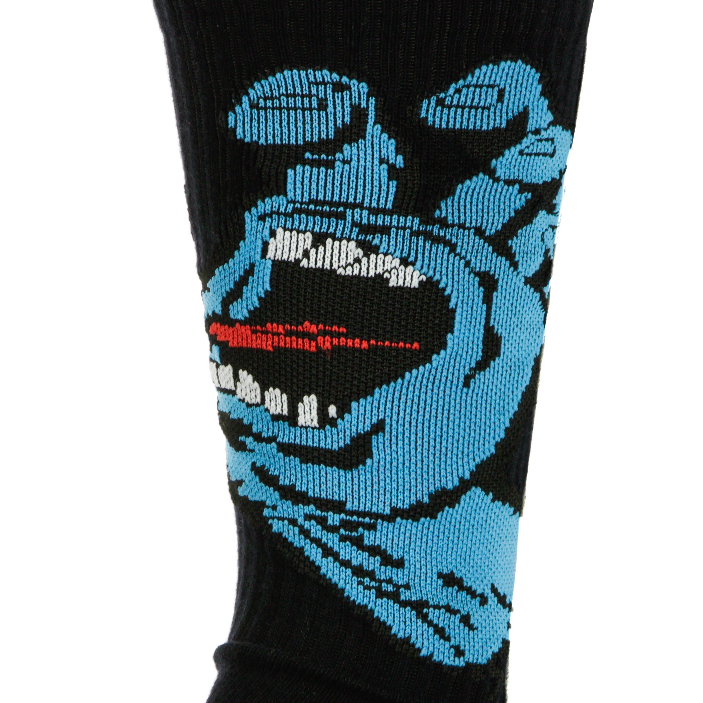 Santa Cruz, Calza Media Uomo Screaming Hand Sock, 
