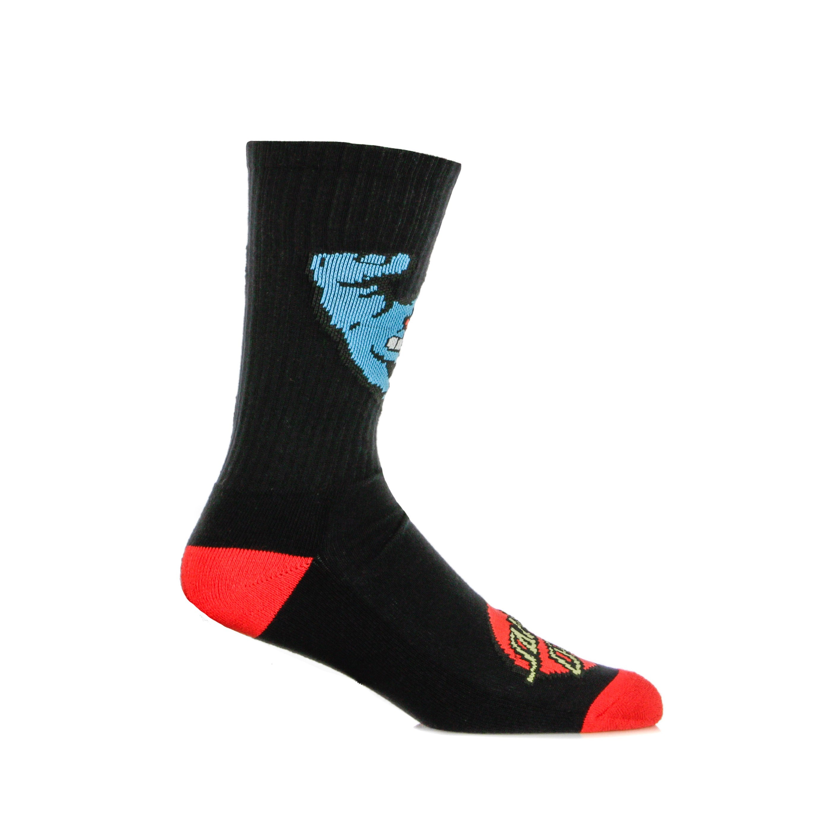 Santa Cruz, Calza Media Uomo Screaming Hand Sock, 
