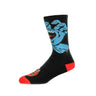 Santa Cruz, Calza Media Uomo Screaming Hand Sock, Black