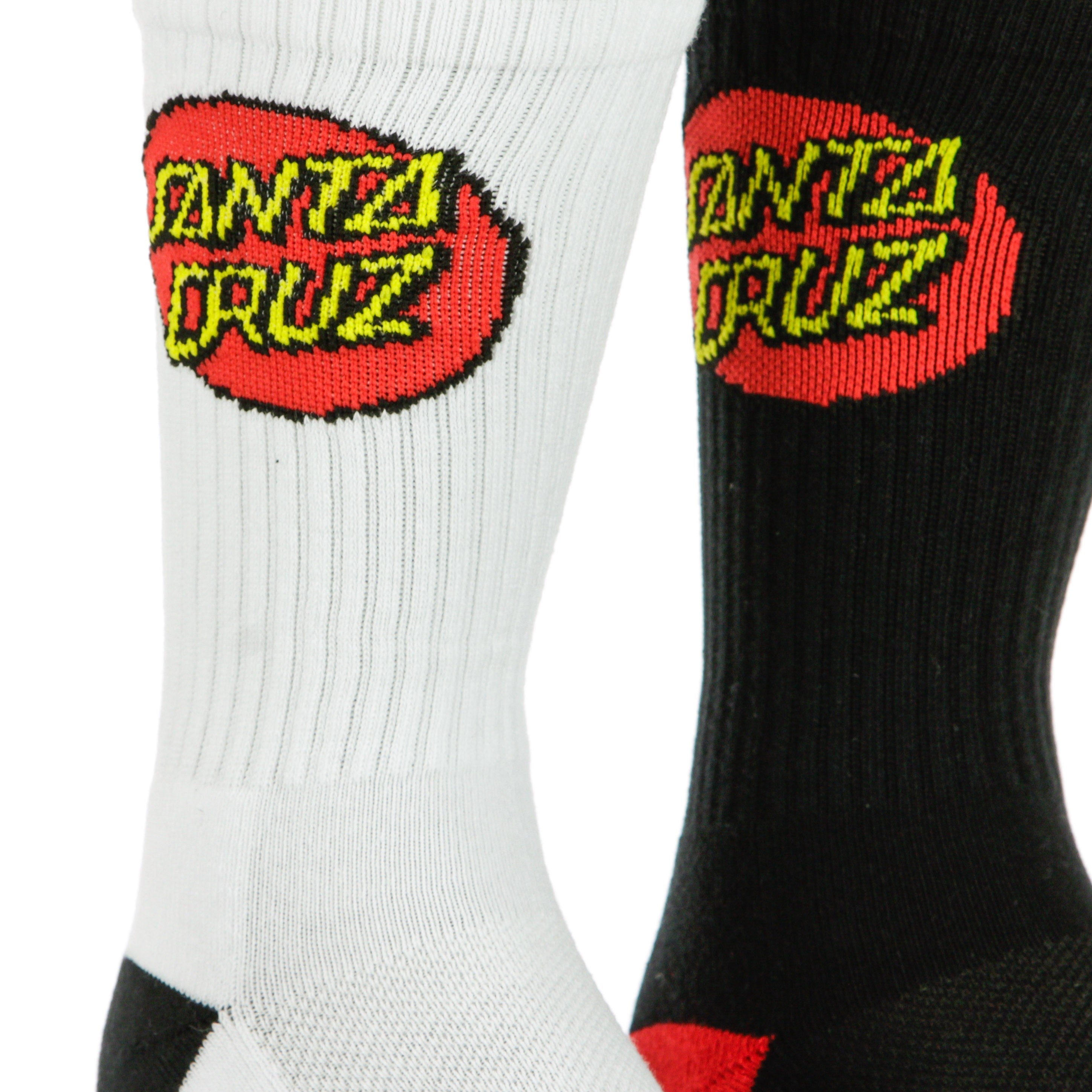 Santa Cruz, Calza Media Uomo Classic Dot Sock 2pk, 