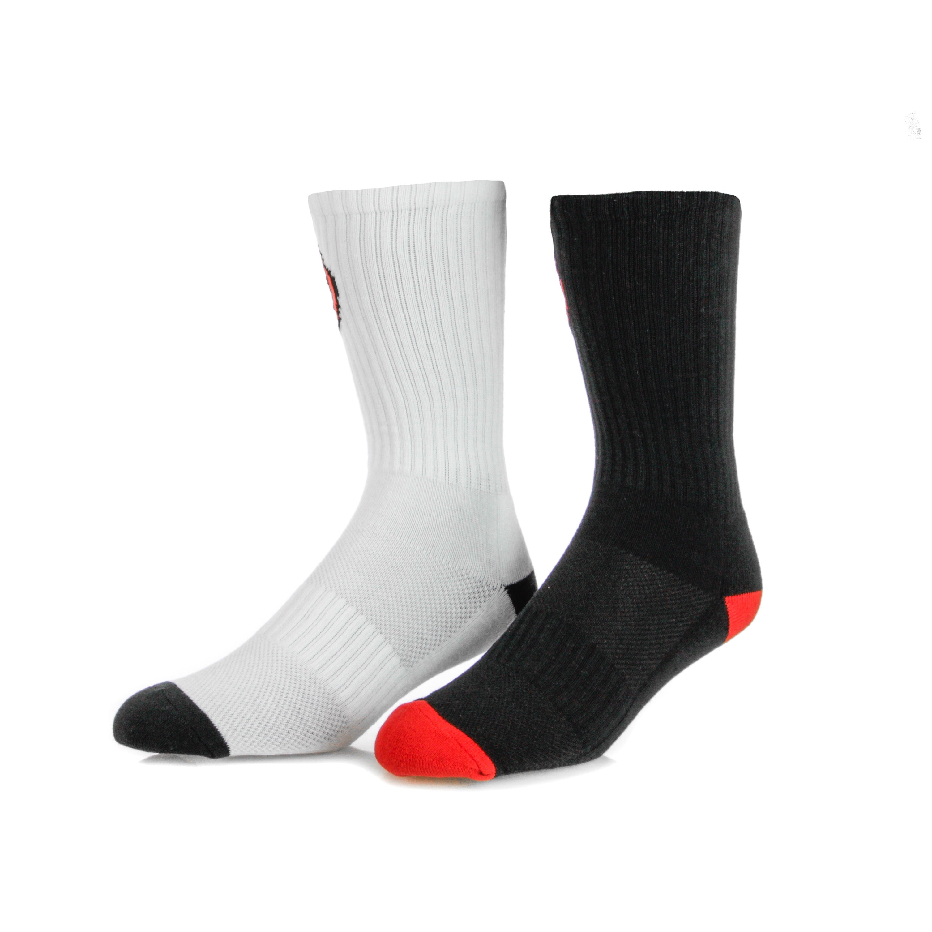 Santa Cruz, Calza Media Uomo Classic Dot Sock 2pk, Assorted