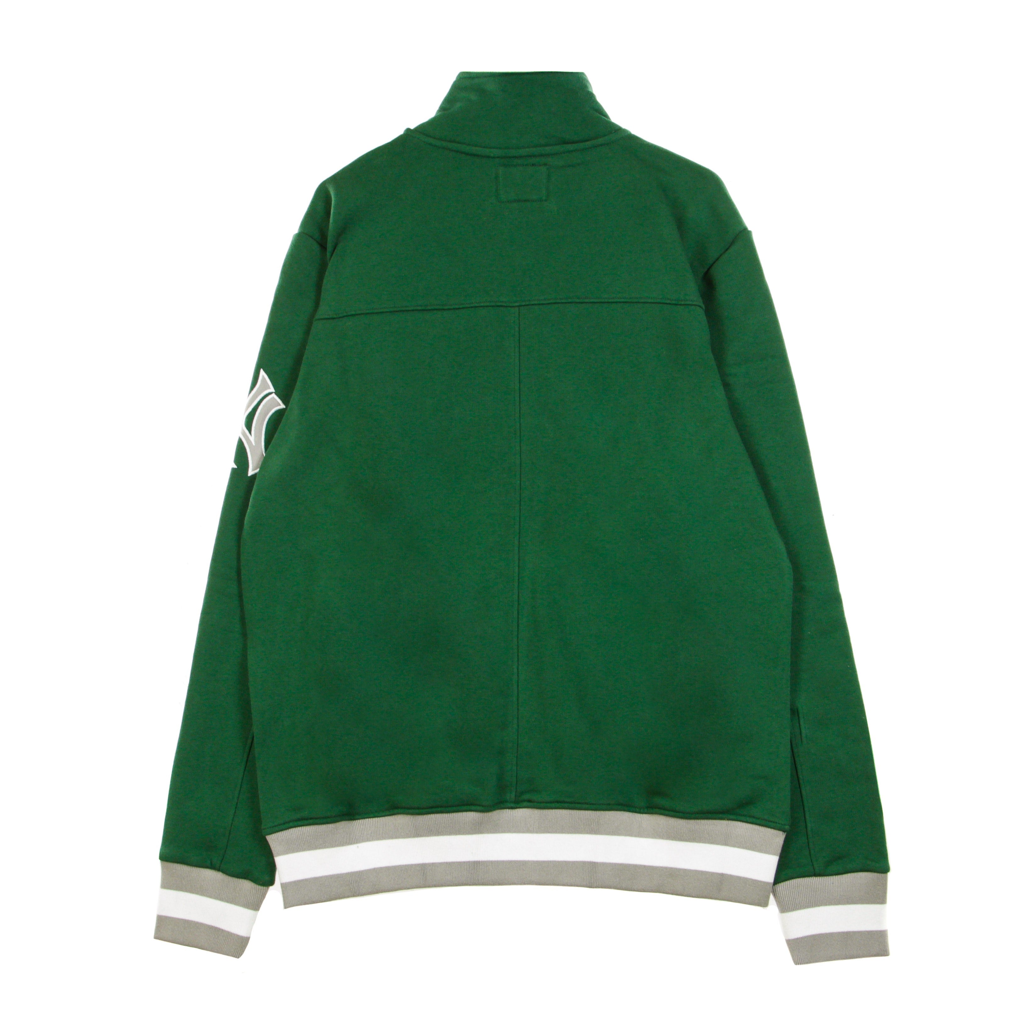 47 Brand, Giacca Tuta Uomo Mlb Legendary Track Jacket Neyyan, Dark Green/white