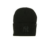 47 Brand, Cappello Uomo Mlb Haymaker Cuff Knit Neyyan, Black/black