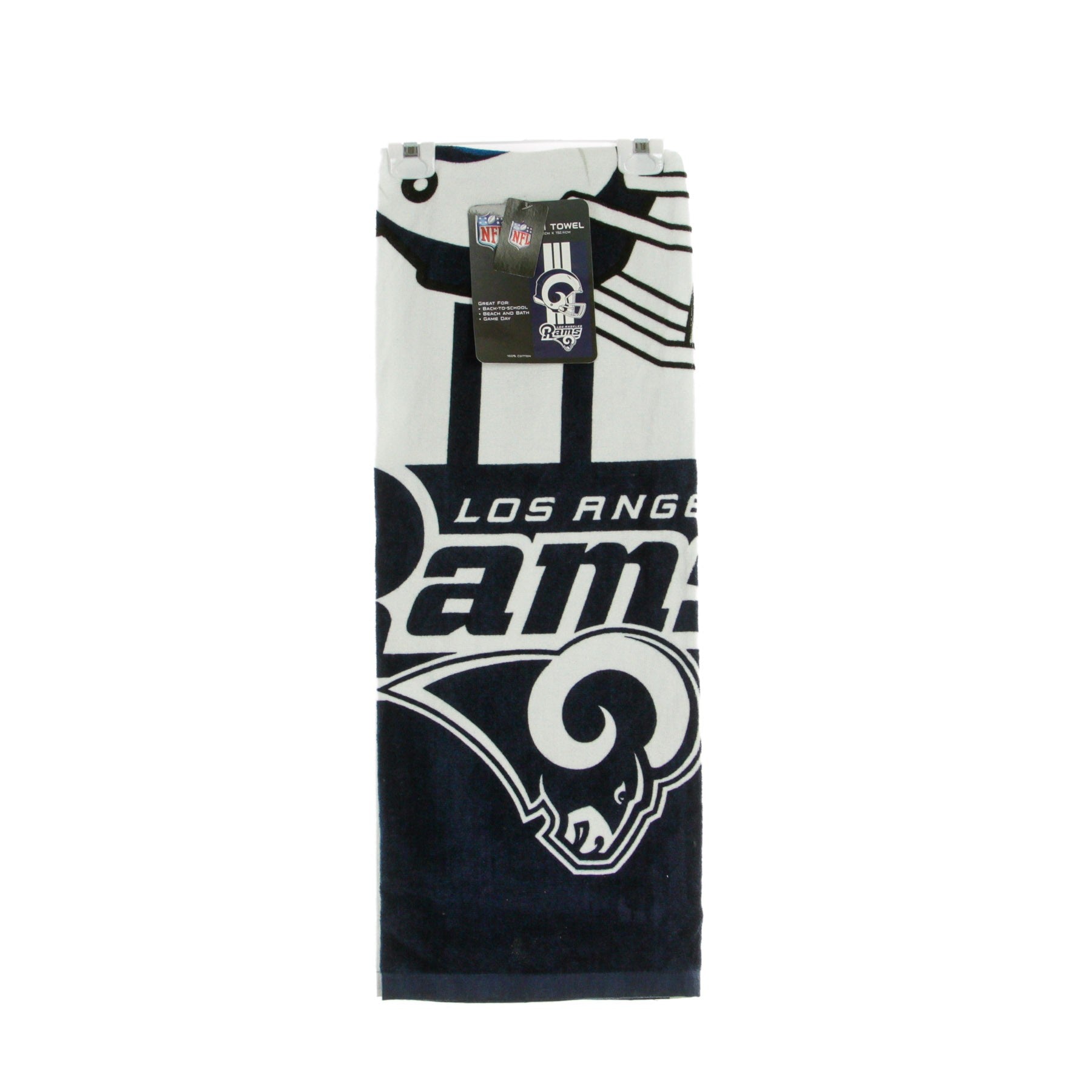 Wincraft, Asciugamano Uomo Nfl Beach Towel Losram, Original Team Colors