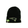 New Era, Uomo Nfl 20 Salute To Service Knit Neepat, Black/army Green