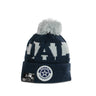 New Era, Cappello Pom Pom Uomo Nfl 20 On Field Sport Knit Dalcow, Original Team Colors