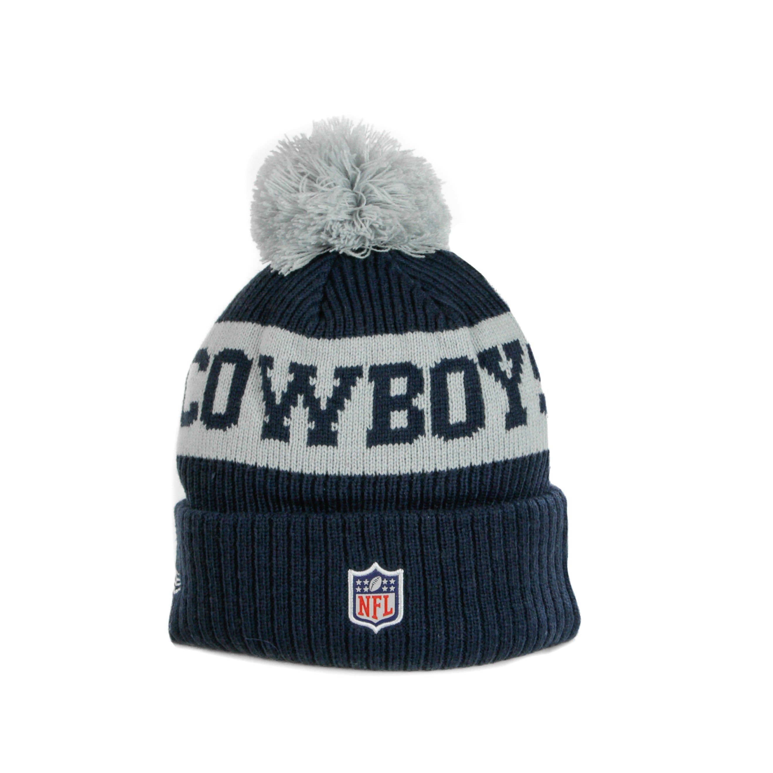 New Era, Cappello Pom Pom Uomo Nfl 20 On Field Sport Knit Dalcow, 