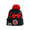 New Era, Cappello Pom Pom Uomo Nfl 20 On Field Sport Knit Houtex, Original Team Colors