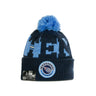 New Era, Cappello Pom Pom Uomo Nfl 20 On Field Sport Knit Tentit, Original Team Colors