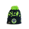 New Era, Cappello Pom Pom Uomo Nfl 20 On Field Sport Knit Seasea, Original Team Colors