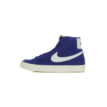 Nike, Scarpa Alta Uomo Blazer Mid 77 Suede, Deep Royal Blue/white/white/black