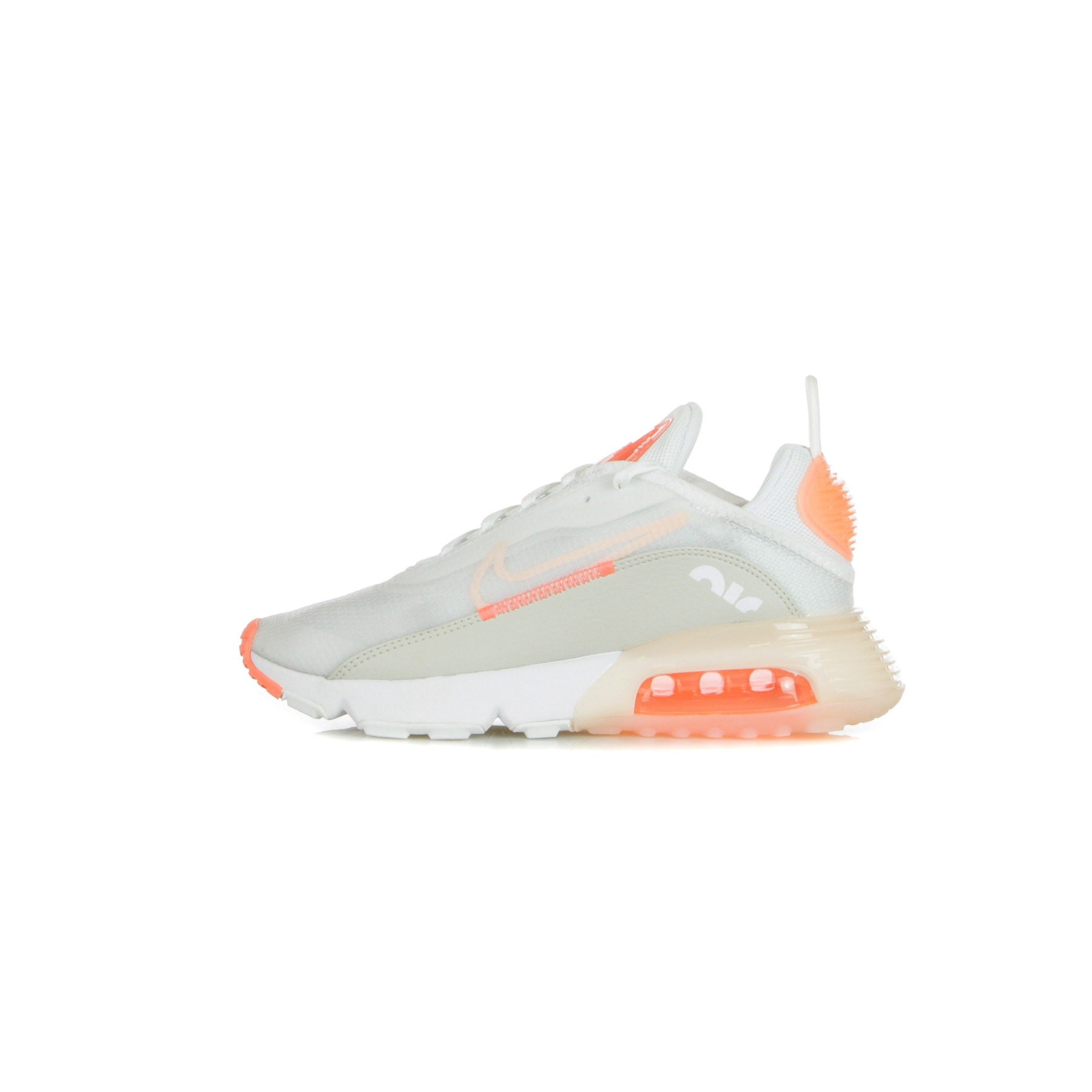 Nike, Scarpa Bassa Donna Wmns Air Max 2090, White/crimson Tint/bright Mango