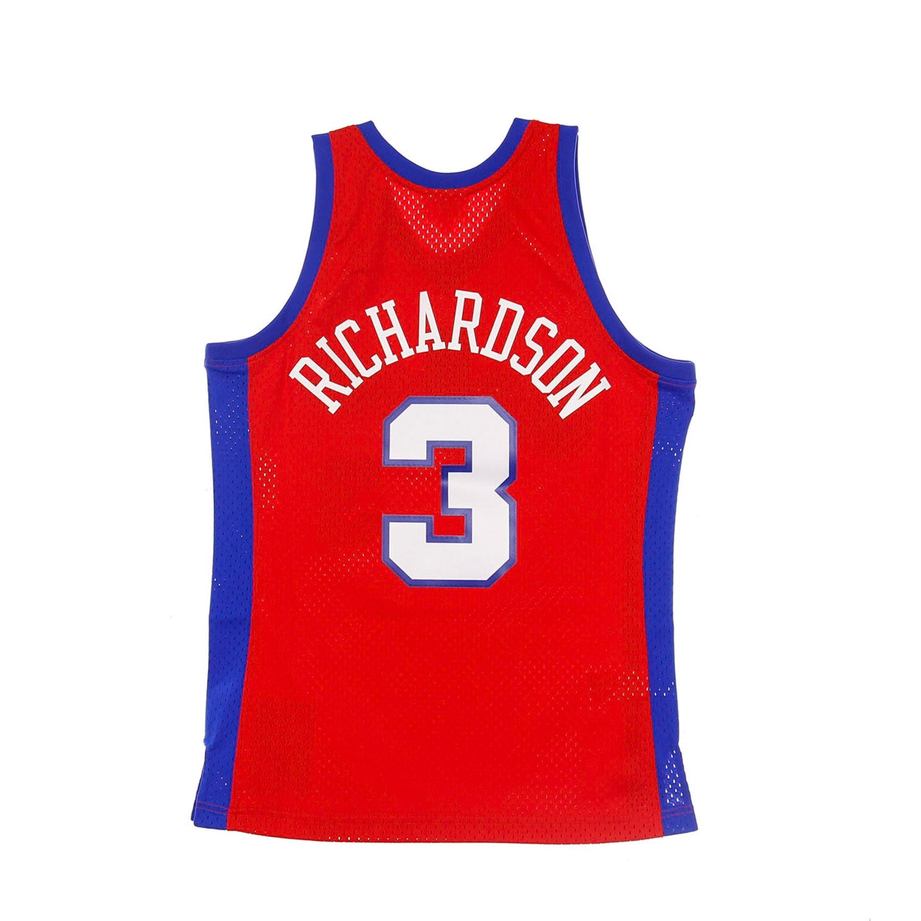 Mitchell & Ness, Canotta Basket Uomo Nba Swingman Jersey Hardwood Classics No.3 Quentin Richardson 2000-01 Loscli Road, 