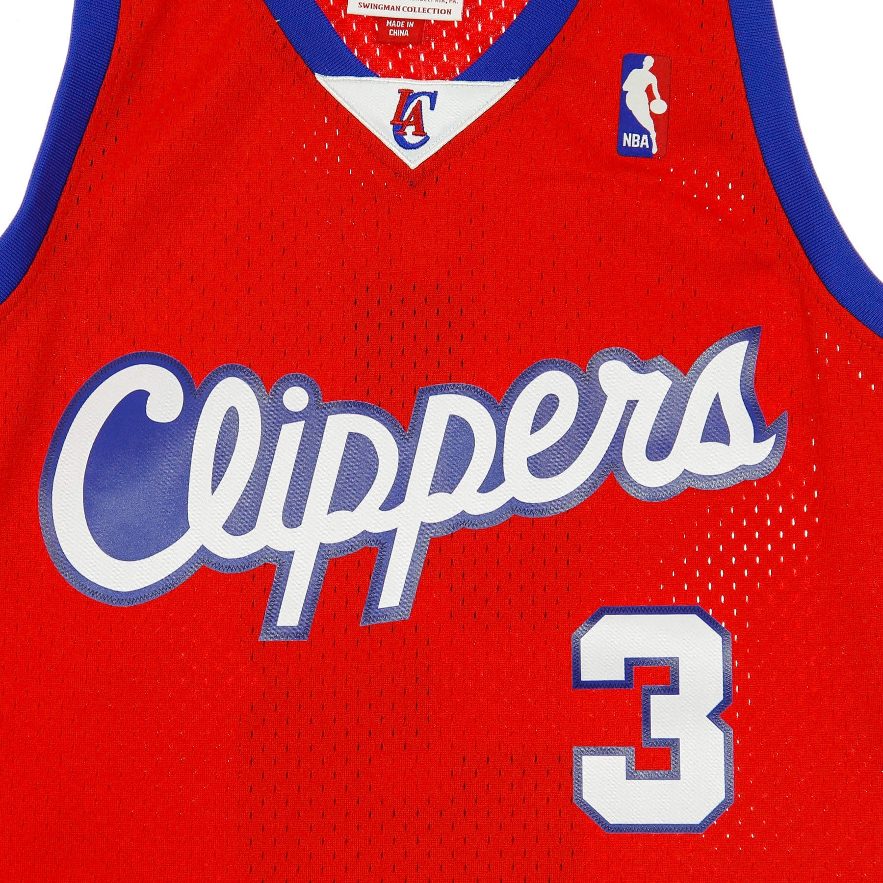 Mitchell & Ness, Canotta Basket Uomo Nba Swingman Jersey Hardwood Classics No.3 Quentin Richardson 2000-01 Loscli Road, 